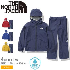 ノースフェイス レインウェア キッズ ジュニア 子供 レインテックス ユリイカ THE NORTH FACE NPJ12112 レッド 上着 台風対策 国内正規｜z-sports