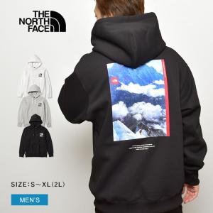 ノースフェイス パーカー メンズ 30th ヌプシ スウェットフーディ THE NORTH FACE NT62234 黒 グレー フード 国内正規｜z-sports