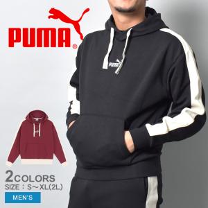 プーマ パーカー メンズ CORE HERITAGE フーディー PUMA 677675 レッド 赤 ブラック 黒 ウエア スウェット パーカー フード付｜z-sports