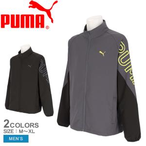 PUMA プーマ ジャケット メンズ 527041 ブラック 黒 グレー ウエア