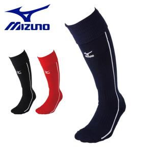 （ゆうパケット送料無料） ミズノ ソックス レディース ハイソックス[ウィメンズ]（野球） MIZUNO 52UA149 ネイビー 紺 レッド 赤 ブラック 黒 ブランド｜z-sports