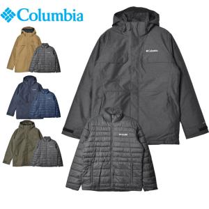 コロンビア ジャケット メンズ クローバーデイルインターチェンジジャケット COLUMBIA WE1489 ブラック 黒 カーキ ベージュ 紺