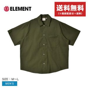 ELEMENT（エレメント） 半袖シャツ メンズ RLCXE SQUARE SHIRT ELEMENT 