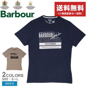 送料無料 バブアー 半袖Tシャツ メンズ B.INTL BARRY TEE BARBOUR MTS1138 ベージュ ネイビー 紺 トップス ウェア 半袖 Tシャツ おしゃれ｜z-sports