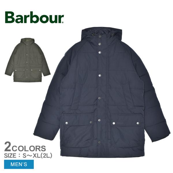 バブアー ジャケット メンズ フーデッド ビデイル パファー ジャケット BARBOUR MQU18...