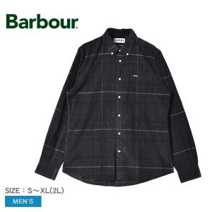 バブアー カジュアルシャツ メンズ ブレア テーラード フィット シャツ BARBOUR MSH4986 ブラック 黒 トップス 長袖シャツ 羽織｜z-sports