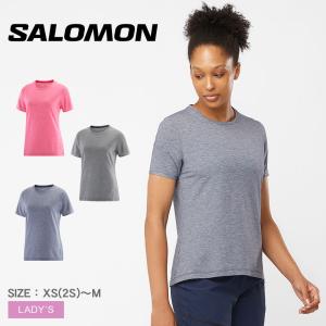 SALOMON （ネコポス配送） サロモン 半袖Tシャツ レディース