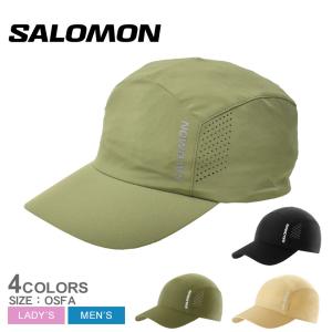 サロモン 帽子 メンズ レディース CROSS CAP SALOMON LC2022000 LC2022100 LC2022300 LC2128300 ブラック 黒 カーキ キャップ 緑｜z-sports