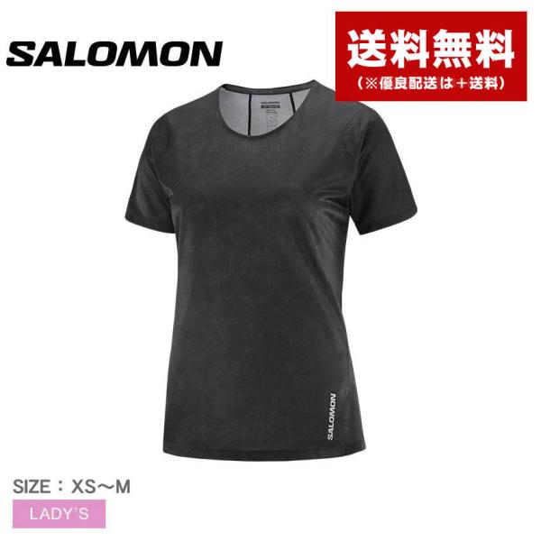 送料無料 サロモン Tシャツ レディース センス エアロ SS Tシャツ W SALOMON LC2...