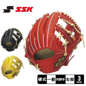 エスエスケイ グローブ 硬式 プロエッジ 内野手用 5L SSK PEK7495L22F 黒 オレンジ キャメル 野球 ベースボール 内野｜z-sports