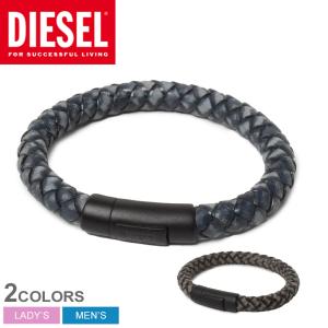 DIESEL（ディーゼル） ブレスレット ブランド ブラック スカル
