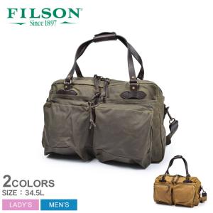 フィルソン ダッフルバッグ メンズ レディース 48アワー ティン クロス ダッフル バッグ FILSON 20231634 ブラウン 茶 ベージュ｜z-sports