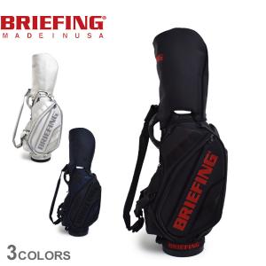 ブリーフィング ゴルフバッグ メンズ レディース CR-3 ＃02 BRIEFING BRG203D09 ブラック 黒 ホワイト 白 ネイビー ゴルフ 耐久｜z-sports