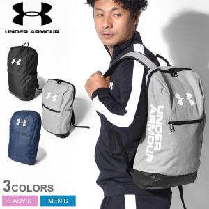 アンダーアーマー バックパック メンズ レディース UAパターソン バックパック UNDER ARMOUR 1327792 グレー ネイビー 紺 通学 クリスマス