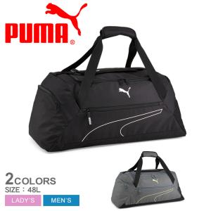 プーマ スポーツバッグ メンズ レディース ファンダメンタル スポーツバッグ M PUMA 090333 ブラック 黒 グレー ジムバッグ 48L｜z-sports