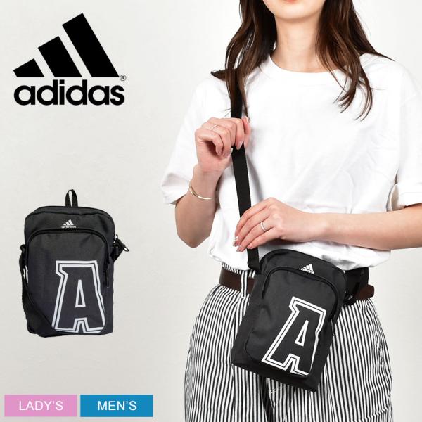 アディダス ショルダーバッグ メンズ レディース クラシック オーガナイザー Aプリント ADIDA...