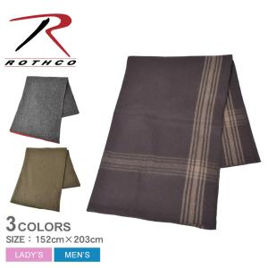 Rothco OD． ウールブランケット 毛布 ロスコ 20x : ホバートブロス