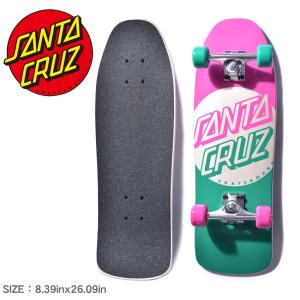 サンタクルーズ スケートボード CRUZER 80S SWITCH DOT MINI 8.39×26.09 SANTA CRUZ 11115536 ブラック 黒 スケボー ボード｜z-sports