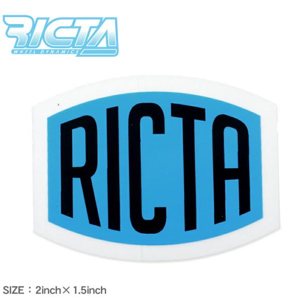 （ネコポス配送） リクタ ステッカー CLEAR MYLAR STICKER 2INCH×1.5IN...