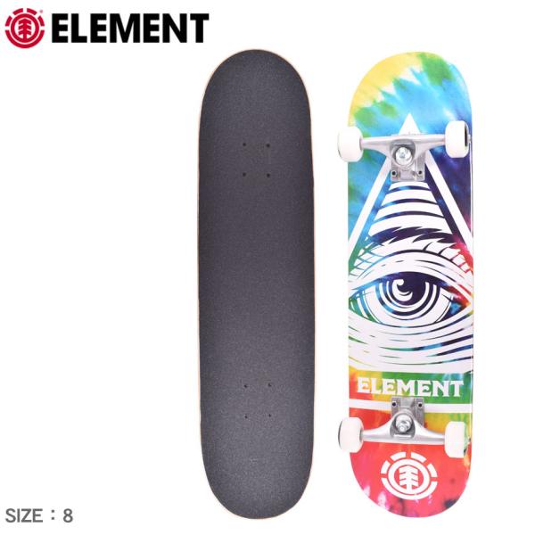 エレメント スケートボード メンズ レディース EYE TRIPPIN RAINBOW コンプリート...