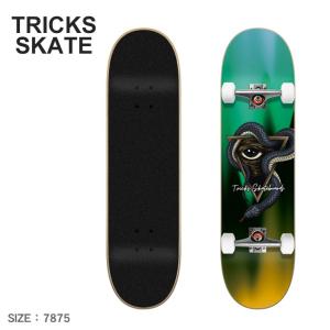 【オススメ！】スケートボード コンプリート トリックス スケート スケートボード メンズ レディース スネーク 7.87