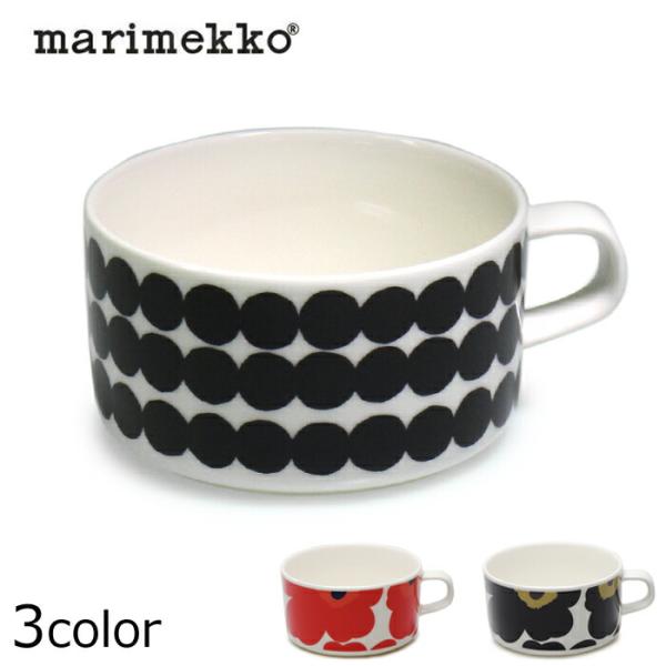 マリメッコ MARIMEKKO カップ ティーカップ マグカップ コップ ドット 柄 モノクロ 白 ...