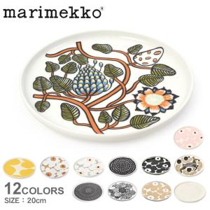 marimekko（マリメッコ） プレート 13.5cm ウニッコ ホワイト×ベージュ
