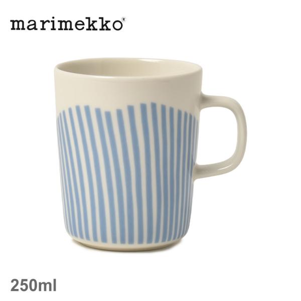 マリメッコ 食器 マグカップ 250ml MARIMEKKO 72291-151 ホワイト 白 ブル...