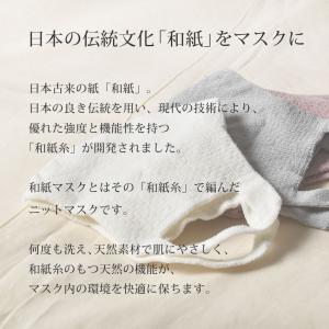 (ネコポス配送) マスク 日本製 和紙マスク ...の詳細画像1