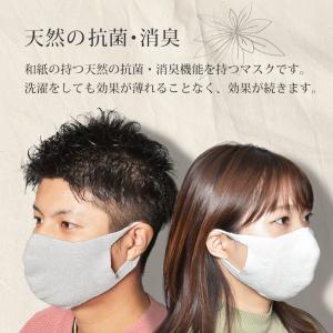 (ネコポス配送) マスク 日本製 和紙マスク ...の詳細画像2