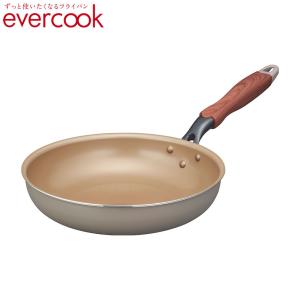 エバークック フライパン エバークック 26cm EVERCOOK EIFP26GY グレー 保障 キッチン 用品 料理 IH対応 フッ素樹脂コーティング