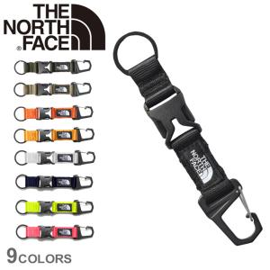 （ゆうパケット可）ノースフェイス キーホルダー TNF キーキーパー ロング THE NORTH FACE NN32002 ブラック 黒 カーキ  ブランド｜z-sports