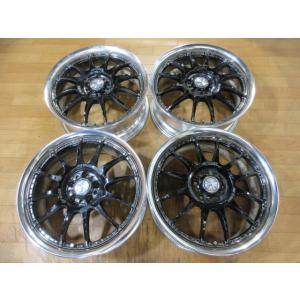 WORK 戦 XSA 02C ホイール 4本 5H-100 17インチ 7J+45 プリウス カロー...