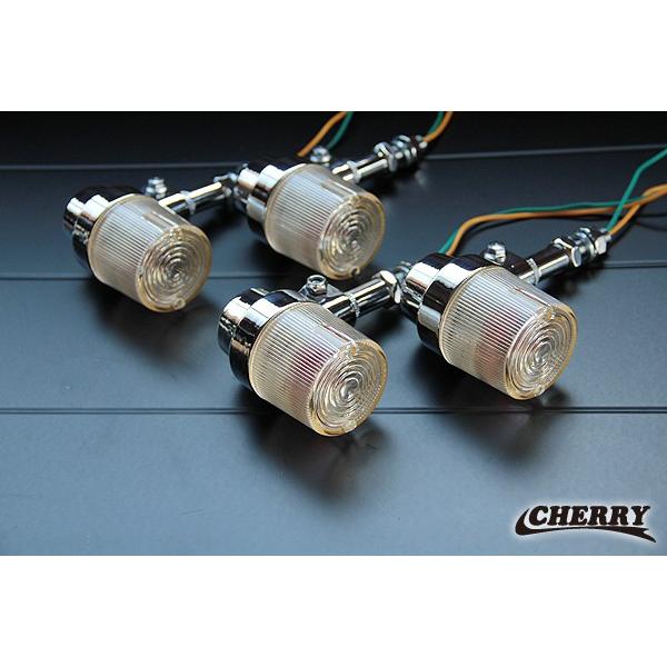 【252】デカヨーロピ4個セット クリア アルミ製 GT380イナズマ