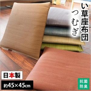 い草 座布団 45×45cm 夏 日本製 抗菌 防臭 座布クッション 小座布団