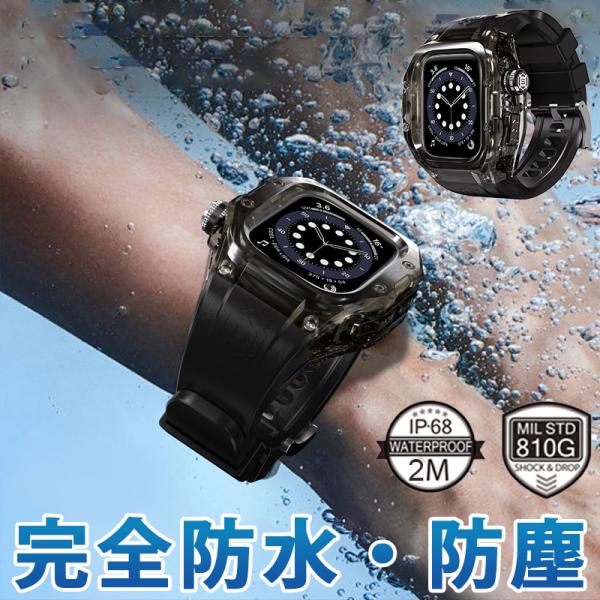 applewatch バンド series10 保護カバー AppleWatch 42バンド 46バ...