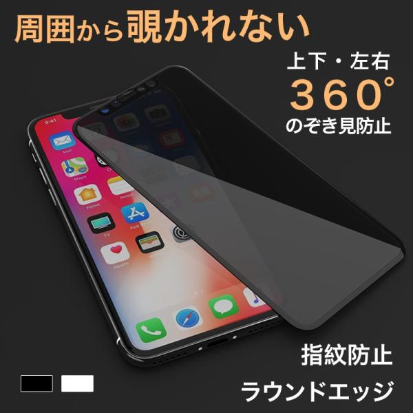 2022 iPhone SE 4.7インチ 覗き見防止 ガラスフィルム iPhone8Plus 7P...