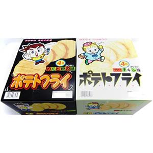 東豊製菓 ポテトフライ フライドチキン味 + カルビ焼き味 各1箱（20袋入り） 計2箱セット｜zacca-lab