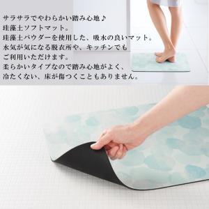 珪藻土バスマット ソフトタイプ バスマット 珪...の詳細画像1