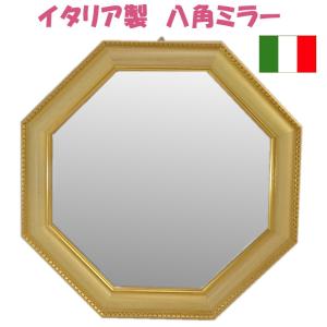 ハンドミラー 手鏡 アンティーク ホワイト ゴールド 楕円ミラー 鏡