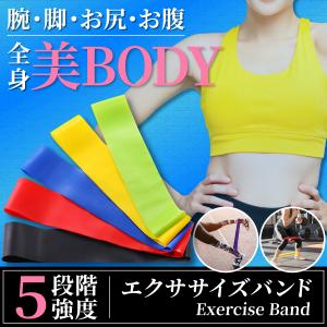 エクササイズバンド トレーニングバンド ゴムバンド
