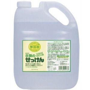 ミヨシ石鹸　無添加衣類のせっけん詰替　５Ｌ　業務用｜zaccaya