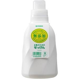 ミヨシ石鹸　無添加　お肌のための洗濯用液体せっけん　１１００ｍｌ｜zaccaya