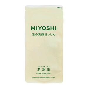 ミヨシ石鹸　無添加　泡の洗顔石鹸　詰替１８０ＭＬ