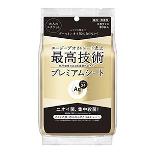 ファイントゥデイ　エージーデオ２４　プレミアムシート　無香性　３０枚
