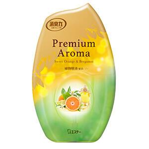 エステー  お部屋の消臭力　プレミアムアロマ　スイートオレンジ＆ベルガモット 400ml