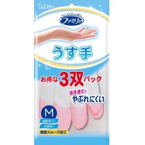 エステー ファミリービニールうす手指先抗ウイルス...の商品画像