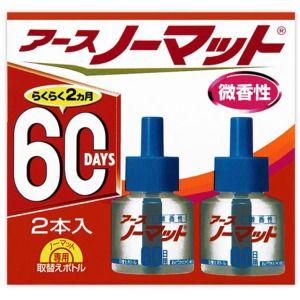 アース製薬　ノーマット取替えボトル　６０日用微香性４５ｍｌ×２Ｐ