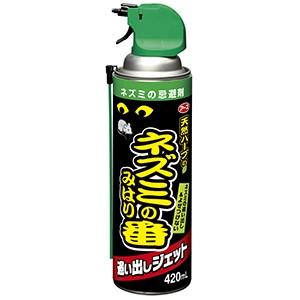 アース製薬  ネズミのみはり番　追い出しジェット 420ml