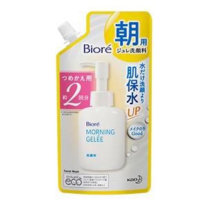 花王　ビオレ モーニングジェル 朝用ジュレ洗顔料つめかえ１６０ｍｌ